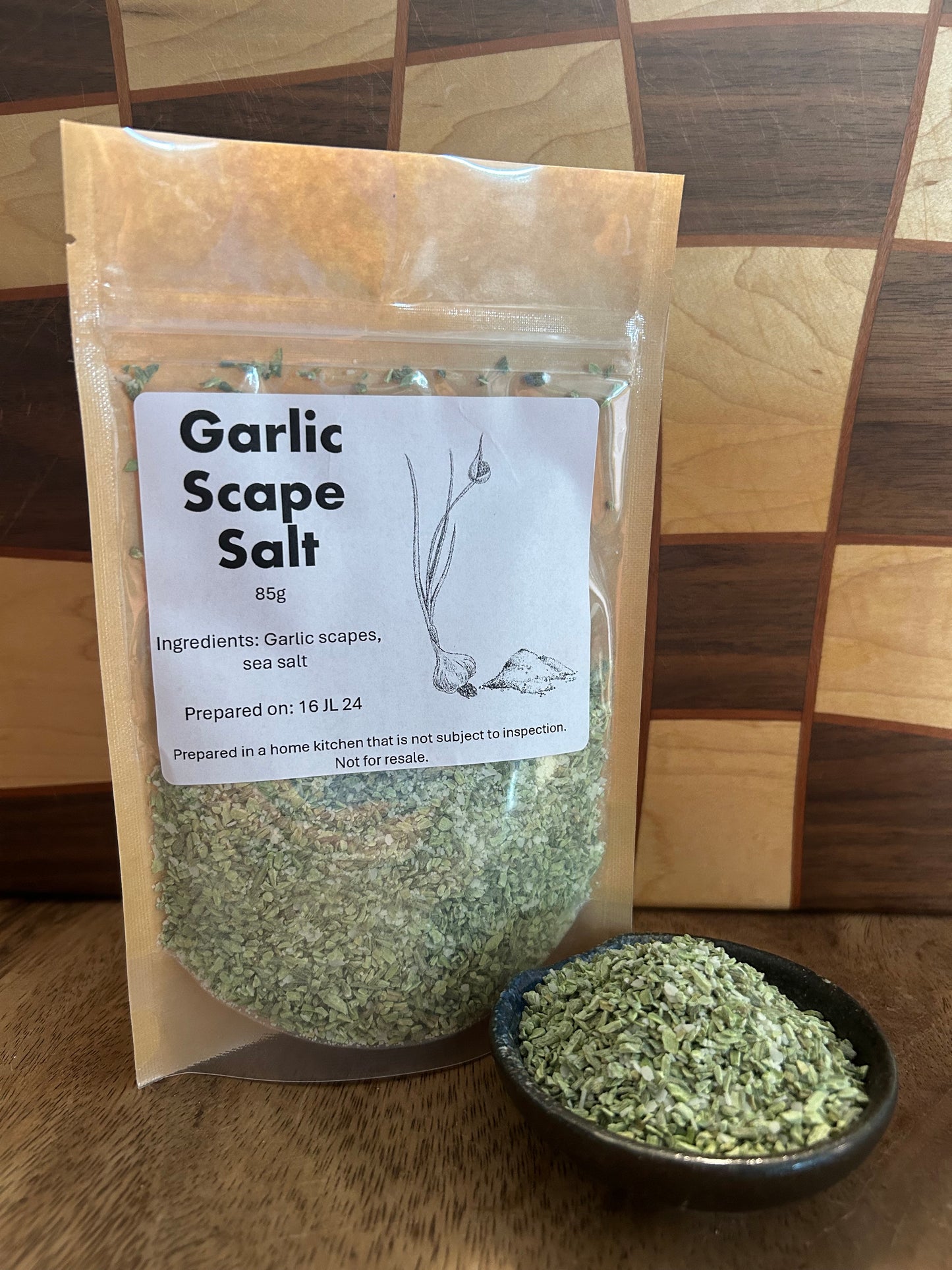 Garlic Scape Salt