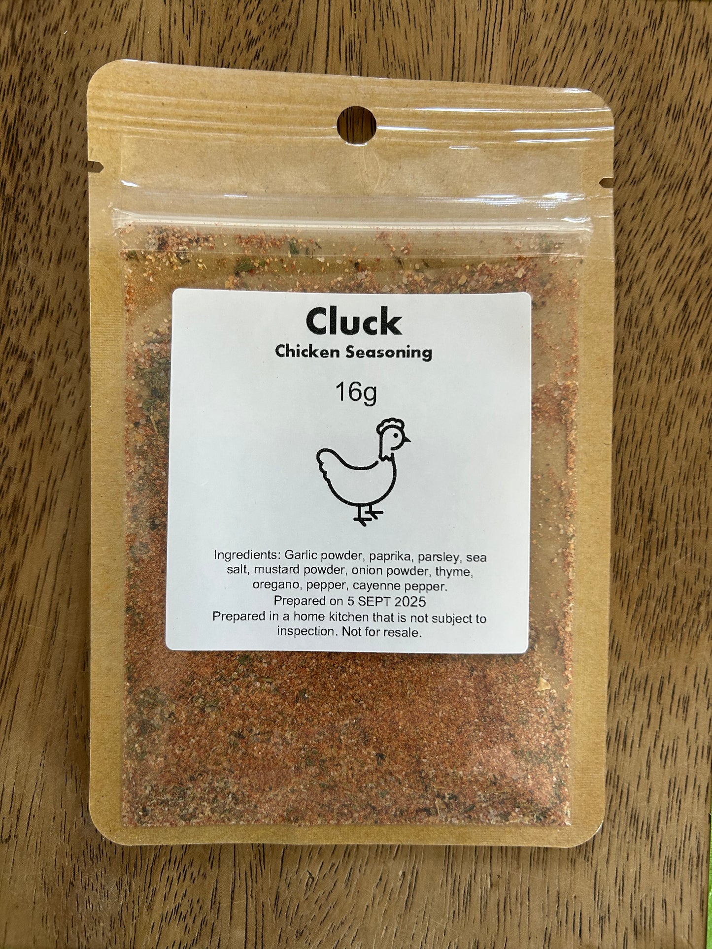 Cluck Chicken Seasoning