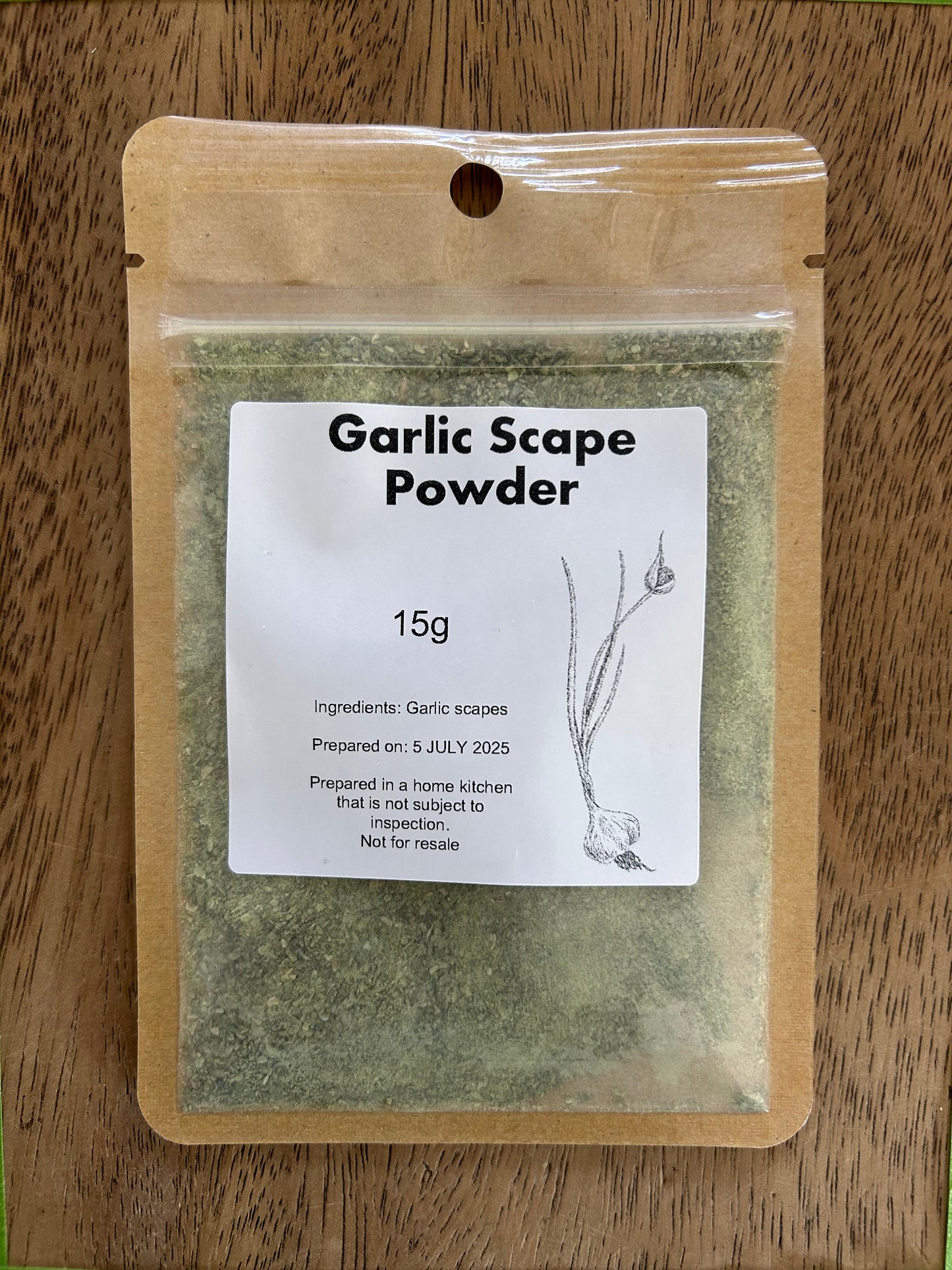 Garlic Scape Powder