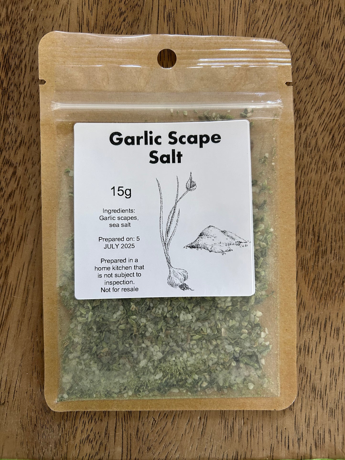 Garlic Scape Salt